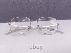 Ray Ban Eyeglasses Frames Men Woman Round Silver Panto Oval RB 3682 Full Rim