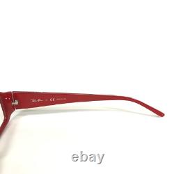 Ray-Ban Eyeglasses Frames RB 5148 2342 Red Silver Rectangular Full Rim 51-17-140