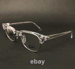 Ray-Ban Eyeglasses Frames RB5154 2001 Clear Silver Square Full Rim 49-21-140