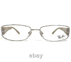 Ray-Ban Eyeglasses Frames RB6157 2501 Silver Brown Pink Horn Wire Rim 53-16-130