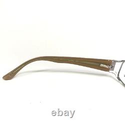 Ray-Ban Eyeglasses Frames RB6157 2501 Silver Brown Pink Horn Wire Rim 53-16-130