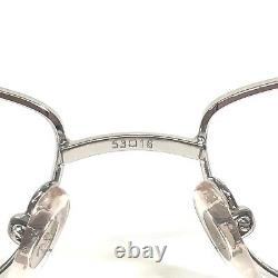 Ray-Ban Eyeglasses Frames RB6157 2501 Silver Brown Pink Horn Wire Rim 53-16-130