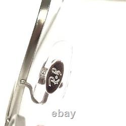 Ray-Ban Eyeglasses Frames RB6332 2538 Red Silver Rectangular Full Rim 53-18-140
