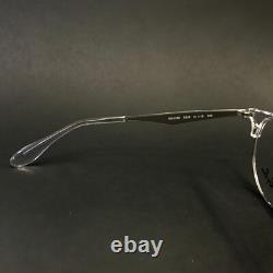 Ray-Ban Eyeglasses Frames RB6396 2936 Clear Silver Horn Rim Round 51-19-140