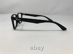 Ray Ban Eyeglasses Frames RB7025 2077 55-17-145 Matte Black Full Rim BS46