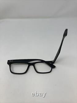Ray Ban Eyeglasses Frames RB7025 2077 55-17-145 Matte Black Full Rim BS46