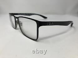 Ray Ban Eyeglasses Frames RB8415 2848 55-17-145 Black/Carbon Full Rim C309