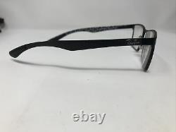 Ray Ban Eyeglasses Frames RB8415 2848 55-17-145 Black/Carbon Full Rim C309