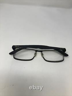 Ray Ban Eyeglasses Frames RB8415 2848 55-17-145 Black/Carbon Full Rim C309