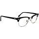 Ray-ban Eyeglasses Rb 5154 2000 Black&silver Horn Rim Frame 4921 140