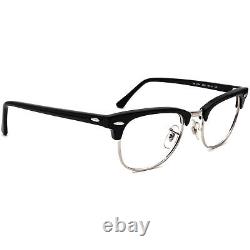 Ray-Ban Eyeglasses RB 5154 2000 Black&Silver Horn Rim Frame 4921 140