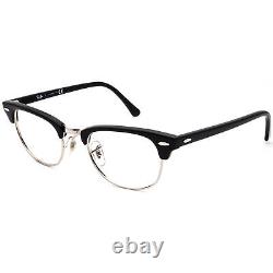 Ray-Ban Eyeglasses RB 5154 2000 Black&Silver Horn Rim Frame 4921 140