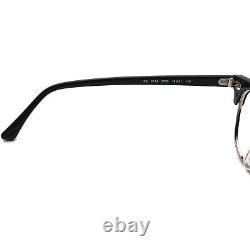 Ray-Ban Eyeglasses RB 5154 2000 Black&Silver Horn Rim Frame 4921 140