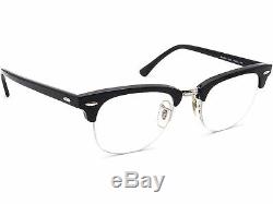 Ray Ban Eyeglasses RB 5201 2000 Black/Silver Half Rim Frame 4922 140