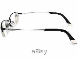 Ray Ban Eyeglasses RB 6133 2672 Black/Silver Half Rim Metal Frame 5119 140