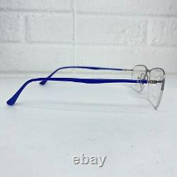 Ray-Ban Eyeglasses RB 8721 1164 LightRay Silver/Blue Half Rim Italy 12266
