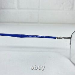 Ray-Ban Eyeglasses RB 8721 1164 LightRay Silver/Blue Half Rim Italy 12266