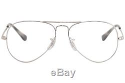 Ray Ban Eyeglasses RB6489 RX/6489 2501 Silver Full Rim RayBan Optical Frame 55mm