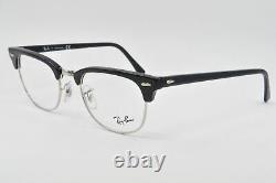 Ray Ban Eyeglasses RX 5154 Clubmaster 2000 Black Size, 51-21-145