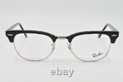 Ray Ban Eyeglasses RX 5154 Clubmaster 2000 Black Size, 51-21-145