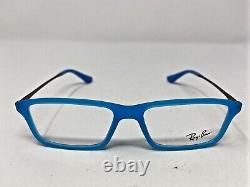 Ray Ban Kids Eyeglasses Frame Rb1541 3618 49-14-130 Blue/silver Full Rim 1050