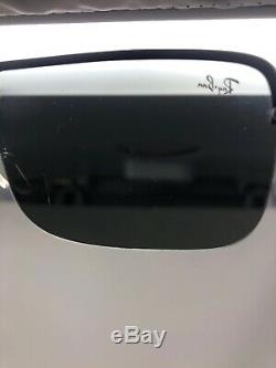 Ray Ban RB 3510 003/6G Sunglasses Frames 65/13 3N Silver Black Half Rim MS82