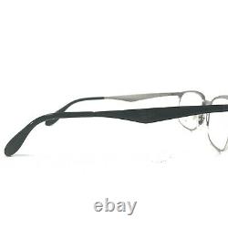 Ray-Ban RB 6361 2861 Eyeglasses Frames Black Round Full Wire Rim 52-17-140