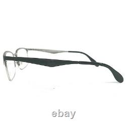 Ray-Ban RB 6361 2861 Eyeglasses Frames Black Round Full Wire Rim 52-17-140