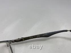 Ray-Ban RB 8411 2714 52-17-140 Silver Half Rim Metal Eyeglasses Frame 1244