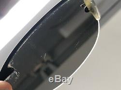 Ray-Ban RB3179 TOP BAR 004/82 63mm Silver Half Rim Polarized Wrap Sunglass WG43