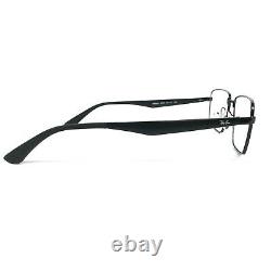 Ray-Ban RB6334 2509 Eyeglasses Frames Black Square Full Wire Rim 55-17-145