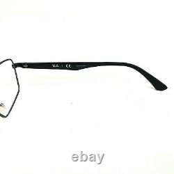 Ray-Ban RB6334 2509 Eyeglasses Frames Black Square Metal Wire Rim 55-17-145