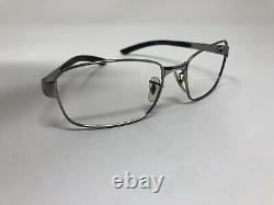 Ray Ban Sunglasses Frame RB3413 004 59-18 Silver Black Full Rim CA66