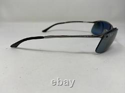 Ray Ban Sunglasses Frames RB3183 004/82 63-15 3P Gunmetal/Black Half Rim P422