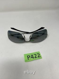 Ray Ban Sunglasses Frames RB3183 004/82 63-15 3P Gunmetal/Black Half Rim P422