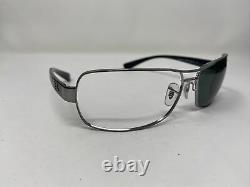 Ray Ban Sunglasses Frames RB3379 004/58 64-15 3P Silver/Black Full Rim F107