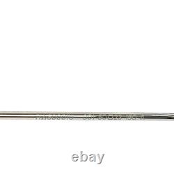 Rimowa Eyeglasses Frames RW50001U 001 Black Silver Round Full Rim 50-23-150