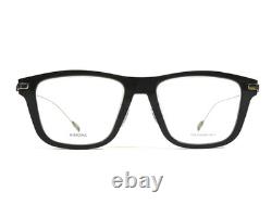 Rimowa Eyeglasses Frames RW50003U 001 Black Silver Square Full Rim 52-18-150