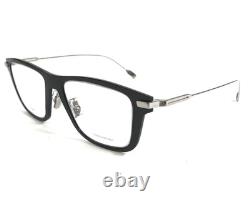 Rimowa Eyeglasses Frames RW50003U 001 Black Silver Square Full Rim 52-18-150