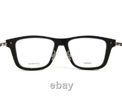 Rimowa Eyeglasses Frames RW50003U 001 Black Silver Square Full Rim 52-18-150