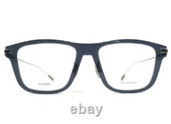 Rimowa Eyeglasses Frames RW50003U 084 Blue Silver Square Full Rim 52-18-150