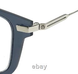 Rimowa Eyeglasses Frames RW50003U 084 Blue Silver Square Full Rim 52-18-150 Rimowa Eyeglasses Frames RW50003U 084 Blue Silver Square Full Rim 52-18-150