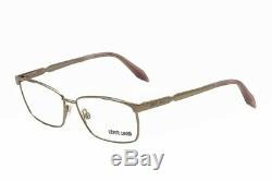 Roberto Cavalli Eyeglasses Guadalupa 712 014 Silver Full Rim Optical Frame 56mm