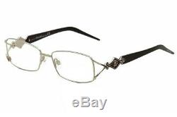 Roberto Cavalli Eyeglasses Mirto 557 016 Silver Full Rim Optical Frame 53mm