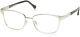 Roberto Cavalli Rc0762 016 Silver/black Square 53mm Full Rim Women's Eyeglasses