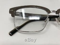 Roy Robson Eyeglasses Frame 10035-2 52-18-145 Brown/Silver Adult Full Rim PE80