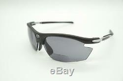 Rudy Project Rydon Reader's Black Silver half Rim Sunglasses New