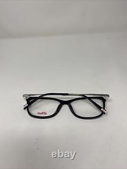 S. Oliver Eyeglasses Frames 93493 600 618 54-16-140 Silver/Black Full Rim 2242