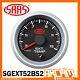 Saas Exhaust Temp 300-1300 Degrees Egt Pyro Gauge Series Ii 52mm Silver Rim