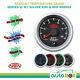 Saas Exhaust Temp 300-1300 Degrees Egt Pyro Gauge Series Ii 52mm Silver Rim S2
